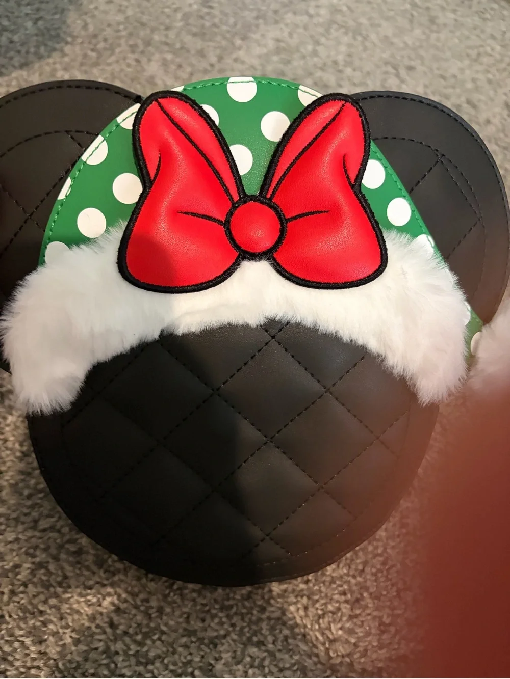 Disney Minnie Mouse Christmas Loungefly Crossbody